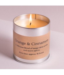 St Eval - Orange & Cinnamon Tin Candle
